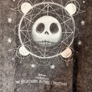 Disney Tim Burton's Nightmare Before Christmas Black Tee